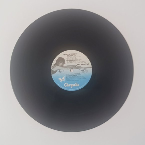 Vintage Pat Benatar Crimes of Passion vinyl record, 1980 original first pressing - Picture 7 of 10